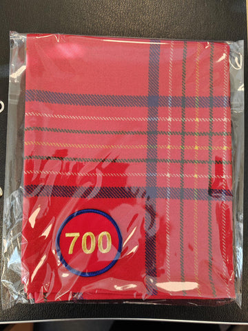 Burnett Dress Tartan '700' Anniversary Tea Towel