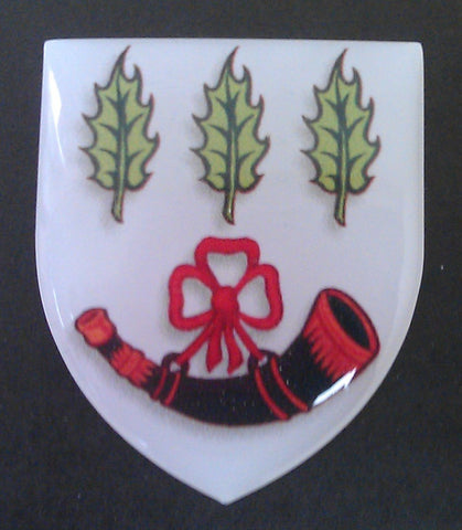 Burnett Shield Sticker